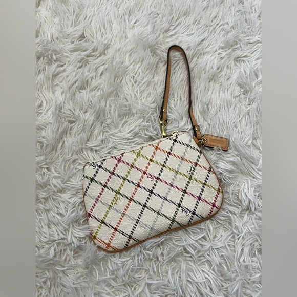 Coach Peyton Tattersall Small Wristlet - Picture 3 of 6